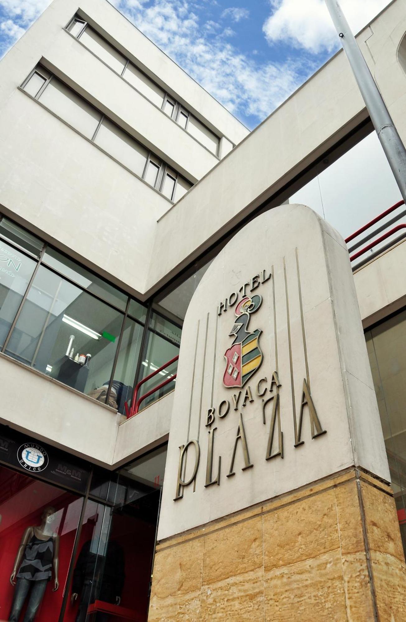 Hotel Boyaca Plaza トゥンハ エクステリア 写真